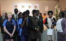 Namibia bei Inklusion behinderter Kinder schwach: Schüler Forderung fordern Verbesserung der Integration. Foto: Nina Cerezo