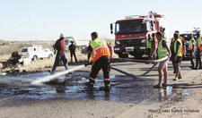 Tödliche Serie von Verkehrsunfällen in Namibia.
