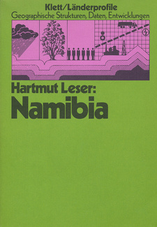 Namibia. Geographische Strukturen, Daten, Entwicklungen, von Hartmut Leser. Klett-Perthes. Stuttgart, 1982. ISBN 3129288414 / ISBN 3-12-928841-4