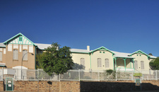 Das Gebäude der Namibia Wissenschaftlichen Gesellschaft in der "Robert Mugabe Avenue" in Windhoek.