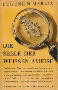 Die Seele der weißen Ameise, von Eugène Marais.