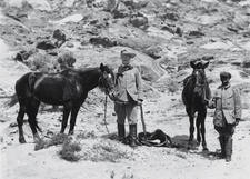 Dr. Heinrich Lotz als Geologe und Prospektor in Deutsch-Südwestafrika. Der erste Aufenthalt währte von 1904-1906.