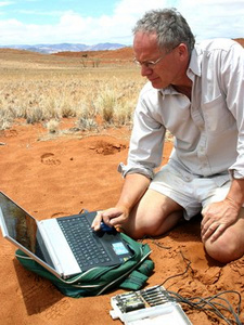 Professor Dr. Norbert Jürgens ist ein deutscher Biologe mit Forschungsbereichen in Namibia und Sprecher der BIOTA Africa. Foto: AZ