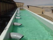 Namibia setzt auf Meerwasserentsalzung. Anlage in Wlotzkasbaken. Foto: Areva