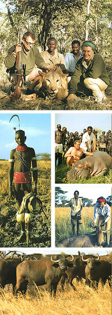 Bildauszug aus 'Wer einmal Afrikas Wasser trank...' (Inge Hiestand; ISBN 3703900318 / ISBN 3-7039-0031-8)