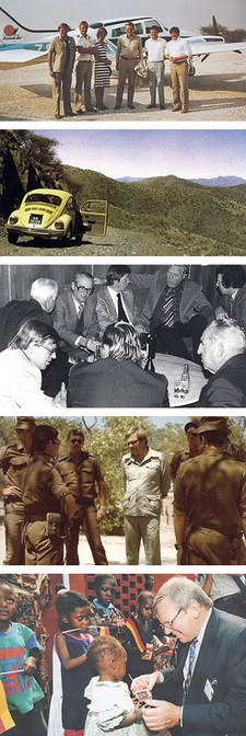 Namibia Episoden - politisch - anekdotisch, von Karl Heinz Hornhues. Klaus Hess Verlag. Göttingen, 2008. ISBN 978-3-933117-38-0