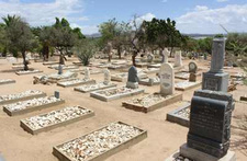 Alter Friedhof (Leutwein-Friedhof) von Windhoek, Namibia. © Tanja Bause