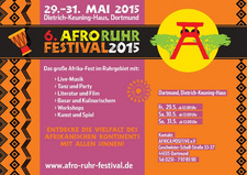 6. Afro-Ruhr-Festival in Dortmund.