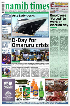 Die Namib Times ist eine dreisprachige Wochenzeitung in Namibia.