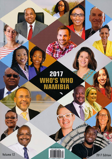 Who's Who Namibia 2017 (Volume 12), by Thea Visser. Virtual Marketing. Windhoek, Namibia 2017. ISSN 2026-7452. ISBN 977202674005