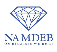 Gelegenheit: Diamantenmine in Namibia zu verkaufen. Logo: Namdeb Diamond Corporation (Pty) Limited