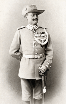 Theodor Leutwein war Oberst der Kaiserlichen Schutztruppe und Gouverneur von Deutsch-Südwestafrika.