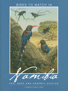 Birds to Watch in Namibia: Red, Rare and Endemic Species, by Rob Simmons, Christopher J. Brown and Jessica Kemper.  Ministry of Environment and Tourism and Namibia Nature Foundation Windhoek, Namibia 2015. ISBN 9789994500826 / ISBN 978-9-9945-0082-6