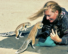 Sharna Balfour ist eine südafrikanische Naturfotografin, Safarileiterin und Autorin.