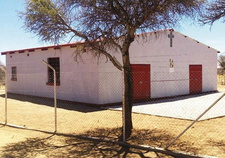 Herero-deutsches Projekt in Ombujomumbonde, Namibia.