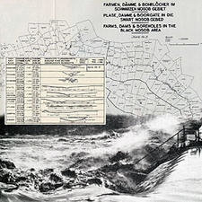 Bild- und Kartenauszug aus der Schrift Der Schwarze Nosob, von Heinz Walter Stengel.