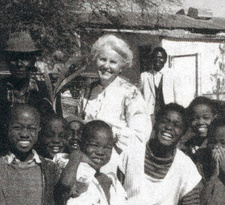 Margit Schankweiler, Ehefrau von Missionar Rolf Schankweiler, lebte zwischen 1954 und 1988 dreimal in Südwestafrika.