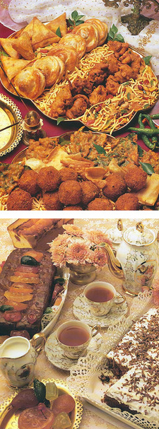 Pictures from The Cape Malay Cookbook, by Faldela Williams. Struik Publishers