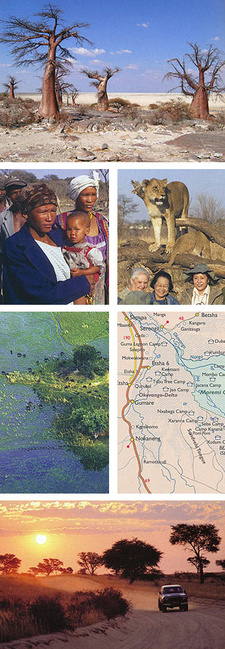 Botswana: Okavango & Victoriafälle. Inhaltsverzeichnis, Reiseführer von Michael Iwanowski.