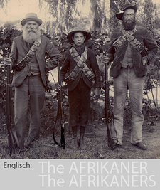 Nachfahren weißer europäischer Einwanderer in Südafrika mit der Muttersprache Afrikaans werden in Englisch als Afrikaner (Singular) oder Afrikaners (Plural) bezeichnet.
