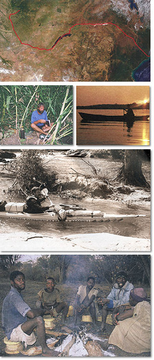 Zambezi: The first solo journey down Africa's mighty river, by Mike Boon. Struik Publishers, Cape Town, 2007. ISBN 9781770074842 / ISBN 978-1-77007-484-2