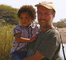 Arnold Horst Huber ist ein deutscher Berufsjäger in Namibia.
