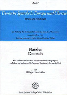 Nataler Deutsch, von Hildegard Irma Stielau.