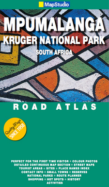 Mpumalanga Kruger National Park Road Atlas (MapStudio). ISBN 9781868098989 / ISBN 978-1-86809-898-9
