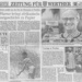 Die Zeitung für Werther berichtete am 20.02.1993 über das Wirken und die Autorentätigkeit von Pastor Walter Moritz als Missionar in Namibia.