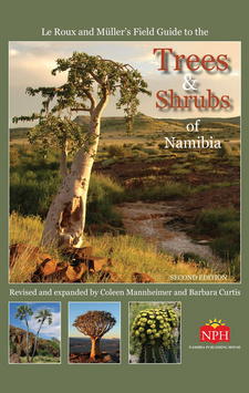 Le Roux and Müller's Field Guide to the Trees and Shrubs of Namibia, by Piet le Roux, M.A.N. Müller, Coleen Mannheimer and Barbara Curtis. Namibia Publishing House. 2nd edition. Windhoek, Namibia 2019/2022. ISBN 9789991628219 / ISBN 978-99916-2-821-9