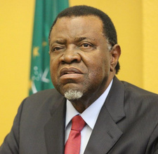 Namibias Präsident Hage Geingob appelliert Pflichtgefühl der Staatsdiener.