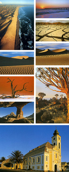 Fotografien von Roland Richter im Bildband Namibia: Naturraum und Kolonialzeit in Südwestafrika (Text: Friedrich Köthe) ISBN 3934427340 / ISBN 3-934427-34-0