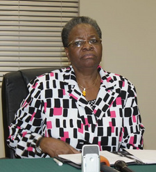 Namibia: Enhancing resilience to drought on the African Continent. Foto: (AZ) Namibias Außenministerin Netumbo Nandi Ndaitwah