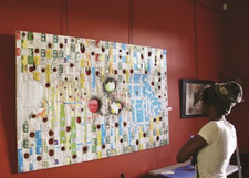 Am 20.10.2014 eröffnete im FNCC-Restaurant “La bonne table” die Ausstellung “Bring in the Shade” mit Werken des namibischen Künstlers Actofel Ilovu.