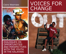 Voices for change: Dialogues on opportunities and perspectives with the youth in the Kalahari, by Claire Weemaes. Klaus Hess Verlag/Publishers. Göttingen, Windhoek (Namibia) 2011. ISBN 9789991657356 / ISBN 978-99916-57-35-6 (Namibia) / ISBN 9783933117090 / ISBN 978-3-933117-09-0 (Germany)