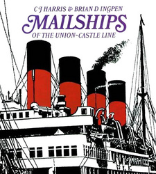 Mailships of the Union-Castle Line, by C.J. Harris, Brian D. Ingpen and Peter Bilas. ISBN 1874950059 / ISBN 1-874950-05-9 / ISBN 9781874950059 / ISBN 978-1-874950-05-9