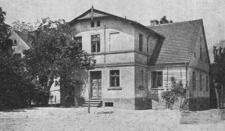 Elternhaus Gregor Proppes in Semmritz, Gemeinde Nr. 5; Provinz Posen, Kreis Schwerin an der Warthe. Aufnahme von 1919.