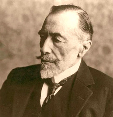 Joseph Conrad (1857-1924) war ein britischer Seemann und Schriftsteller polnischer Abstammung.
