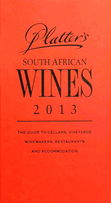 Platter’s South African Wines 2013 erscheint in der 33. Auflage und ist der weltweit maßgebliche Führer und Bewertungsmaßstab für Weine und Weingüter in Südafrika. (ISBN 9780987004611 / ISBN 9783941602779 / ISBN 978-3-941602-77-9)