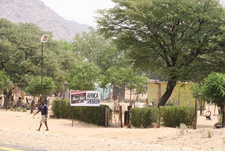 Überfall: Helmut Goldbeck auf Farm Orumbo-Süd, Namibia, gefoltert und beraubt. Omitara (Foto) liegt in der Nähe des Tatortes.