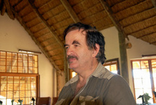 Der Südafrikaner Michael Brett Berater für afrikanische Naturschutz- und Tourismusprojekte.